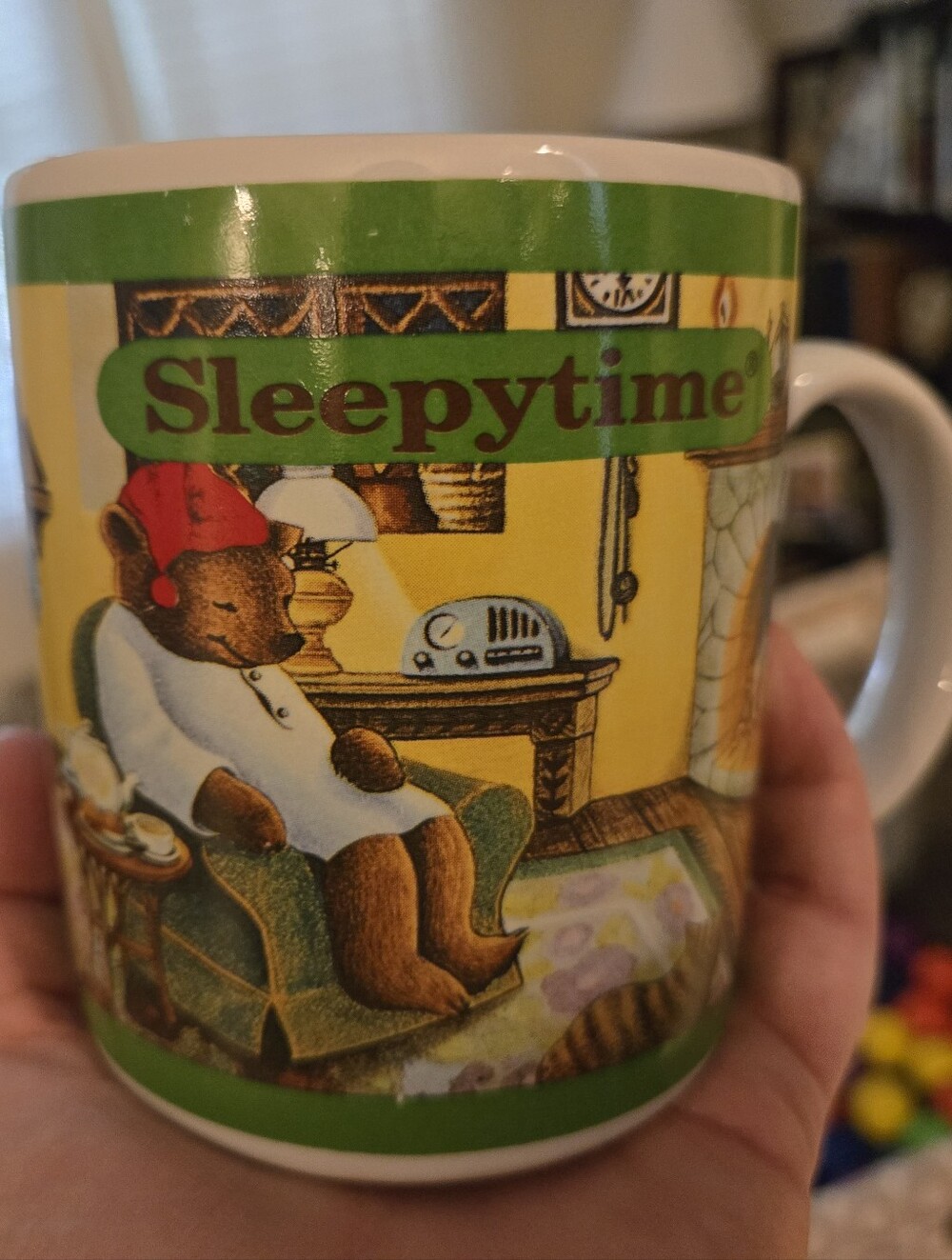 Vintage 1993 Celestial Seasonings Tea Mug – Sleeping Bear Fireplace
